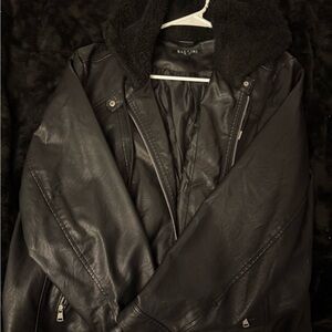 Baccini Black Men's Bomber Jacket